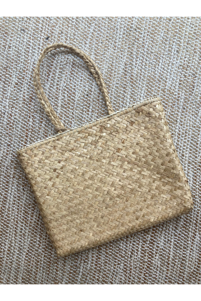 Hamine woven Tote bag - Medium Bag - Natural colour 